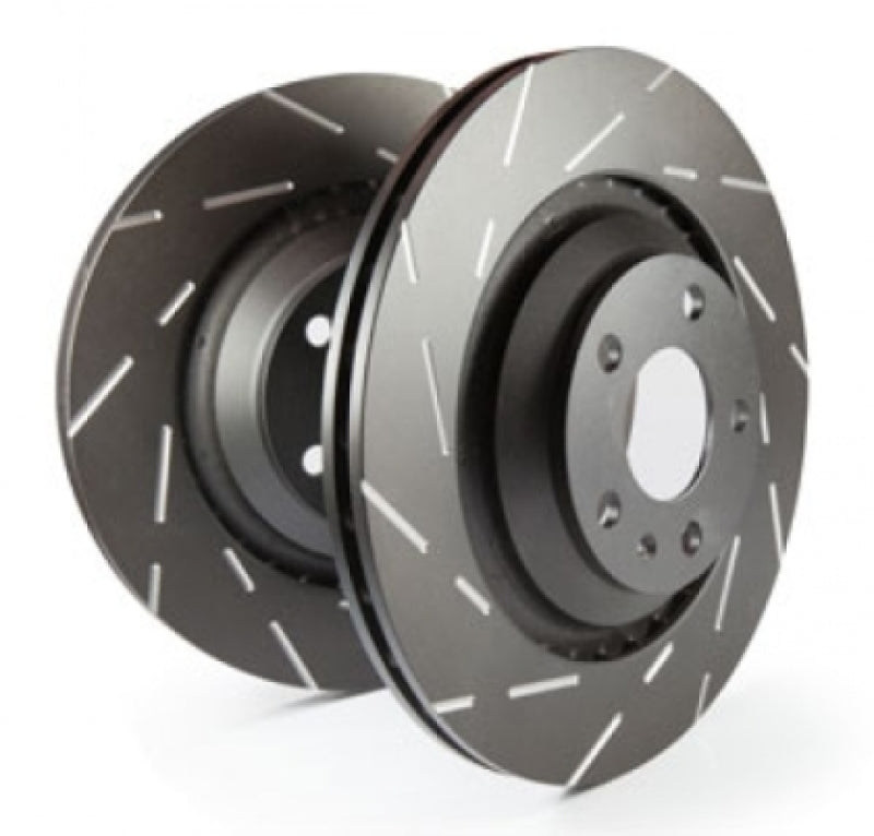 EBC USR Slotted Front Brake Rotors for 2022+ Ford Bronco Raptor 3.0L Turbo, Part Number USR7842