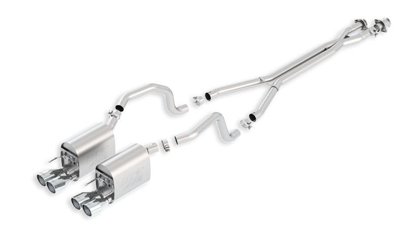 Borla 140414 ATAK Cat-Back Exhaust System for 2009-2011 Chevrolet Corvette C6 6.2L V8