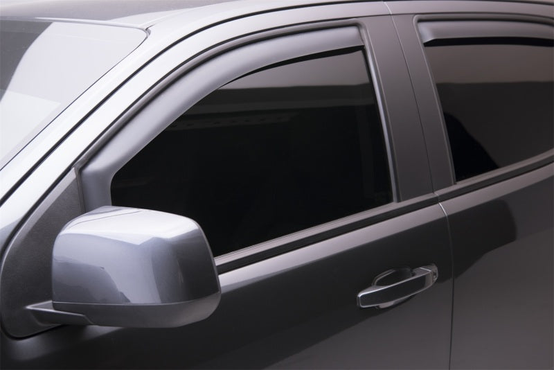 EGR 15 Chevy Colorado/GMC Canyon Crew Cab In-Channel Window Visors - Set of 4 - Matte (571395)