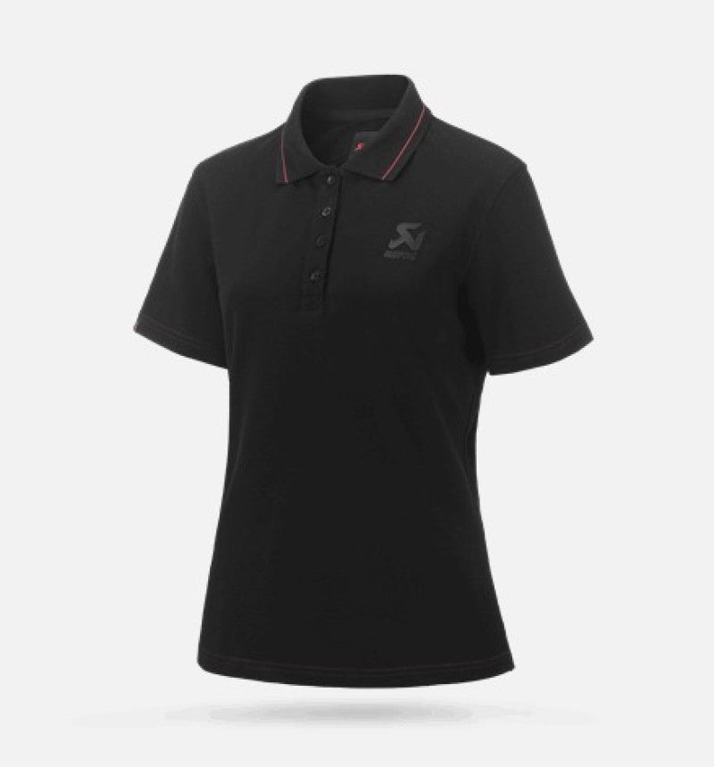 Akrapovic Corpo Polo Black Women's Medium - AKR802139