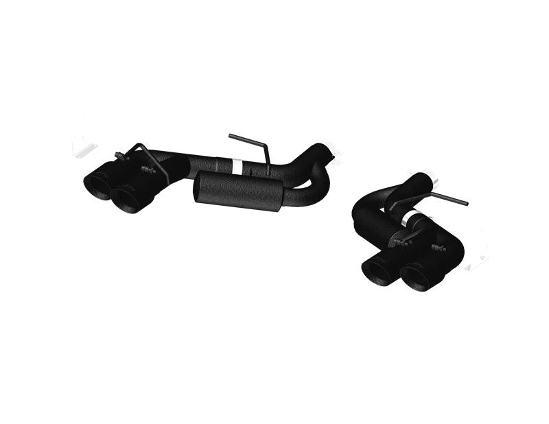 MBRP Armor BLK Axle-Back Exhaust System mbrpS7036BLK for 2016–2021 Chevrolet Camaro V8 6.2L