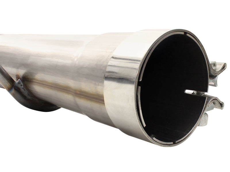 aFe MACH Force-Xp 3-Inch to 3.5-Inch 409 Stainless Steel Cat-Back Exhaust with Polished Tip, Part Number 49-43076-P