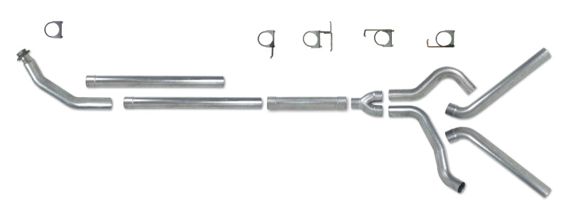 Diamond Eye Performance K4214A-RP 4-Inch Aluminized Turbo-Back Exhaust System Kit for 1994-2002 Dodge Ram 5.9L Cummins