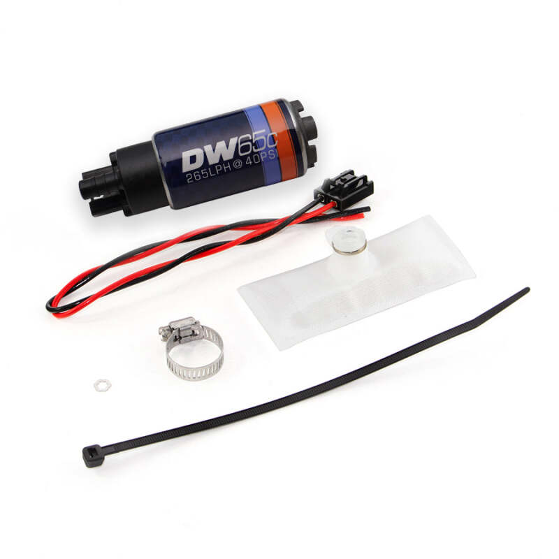 DeatschWerks DWK9-651-1030 DW65C 265 LPH Compact Fuel Pump for 1988-1991 BMW 325i, 325iX, 325is and M3