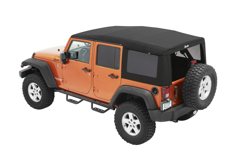 Bestop Supertop Ultra for Jeep Wrangler JK 4-Door (Premium Black Twill) – Model 1023457