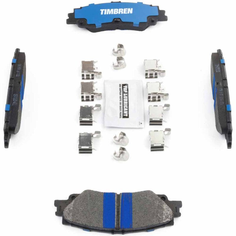 Timbren BES Severe Duty Semi-Metallic Brake Pads for Lexus GX550 and Toyota Land Cruiser - Rear