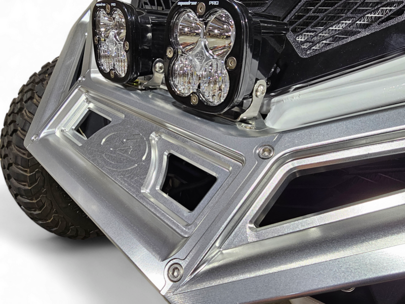Elektric Offroad 2017+ Can-Am Maverick Billet Front Winch Bumper Anodized Clear