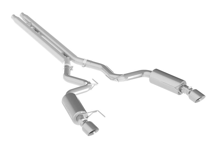 MBRP S7239409 Armor Plus Cat-Back Exhaust System for 2015-2017 Ford Mustang GT 5.0 Convertible