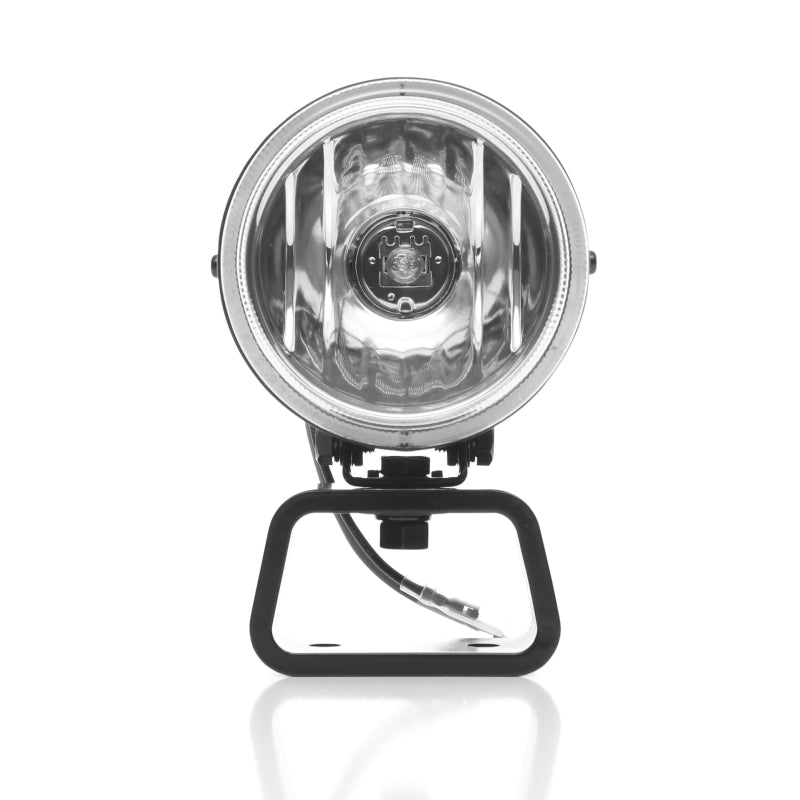 KC HiLiTES Rally 400 KCL490 4-Inch Round Halogen Lights, 55W Spread Beam Pair Pack