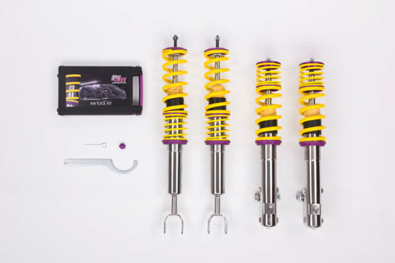 KW V1 INOX-LINE Coilover Kit for 2001-2007 Mitsubishi Lancer Evolution 7, 8 and 9 - Part Number KWS10265006