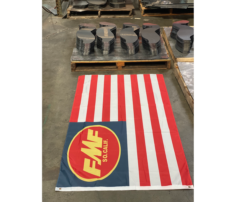 FMF Racing FMF Flag - One Size Automotive Accessory
