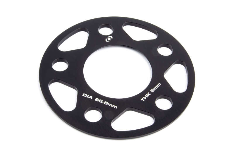 Dinan Wheel Spacers - 5x112 Bolt Pattern, 66.5mm Center Bore, 5mm Thickness (Set of 2)