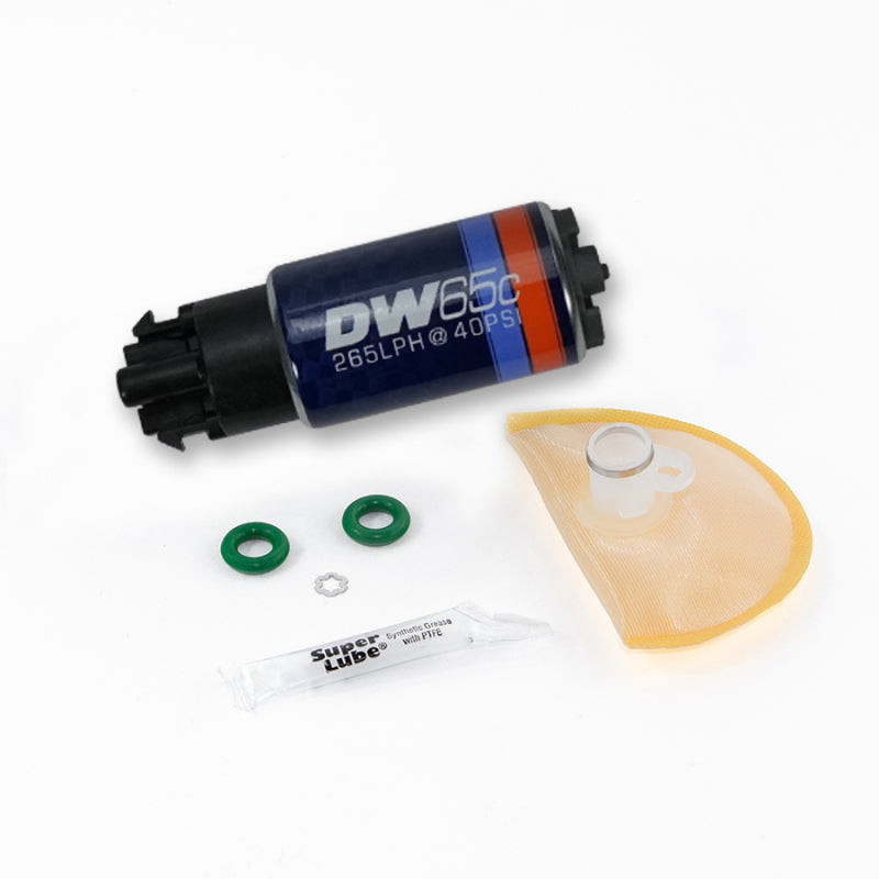DeatschWerks DW65C 265 LPH Compact In-Tank Fuel Pump with Installation Kit