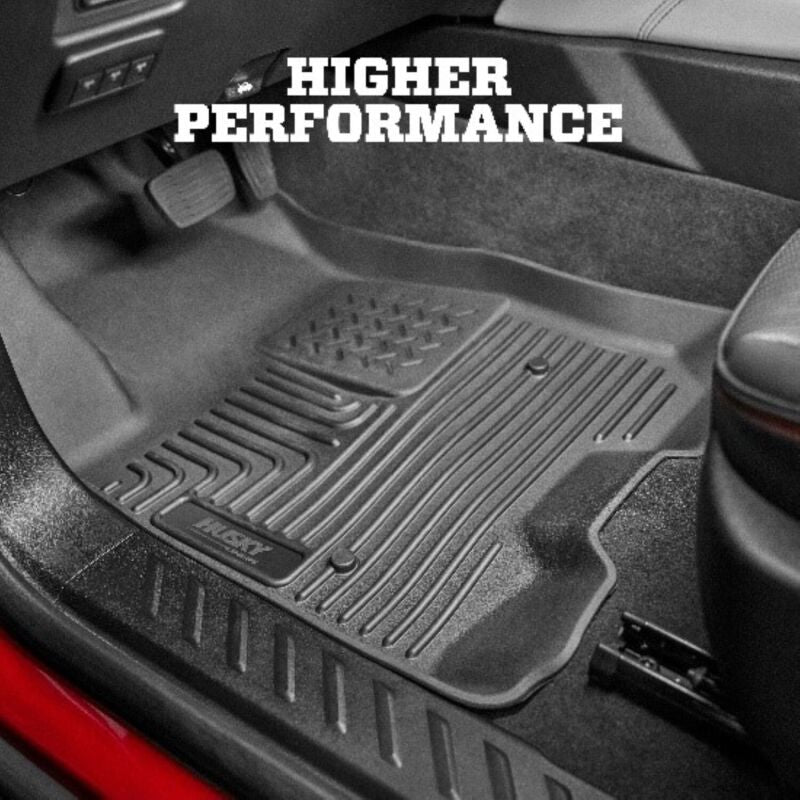 Husky Liners 25-26 Ford Expedition Weatherbeater Front & Second Seat Floor Liners – 3 Piece, Black