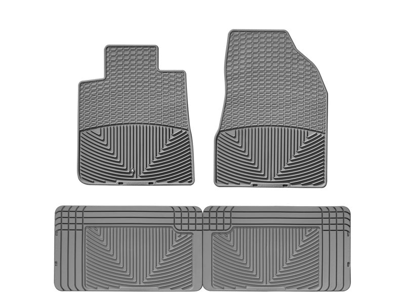 WeatherTech 07-09 Saturn Outlook Front and Rear Rubber Mats - Grey