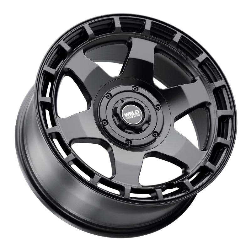Weld Off-Road Ridge 20x9 Satin Black Wheel with Dual Bolt Pattern (6x135 / 6x139.7) - Part Number welW14809098500