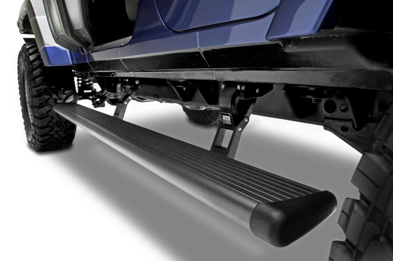 AMP Research 2018 Jeep Wrangler JL 4DR PowerStep - Black (Incl OEM Style Illumination)