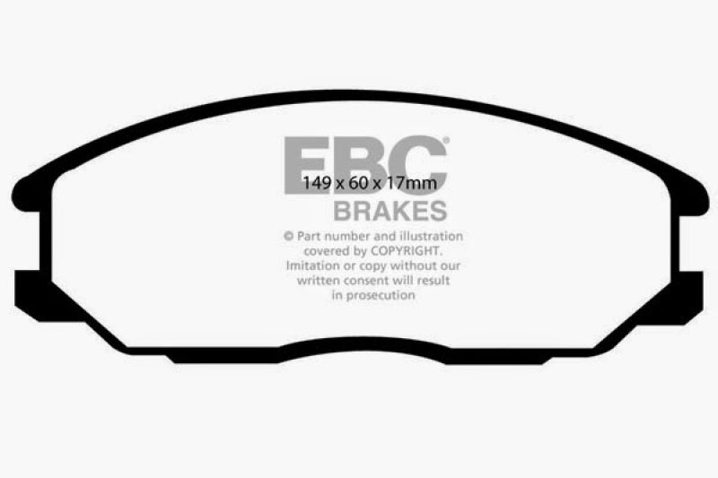 EBC Yellowstuff Brake Pad Sets