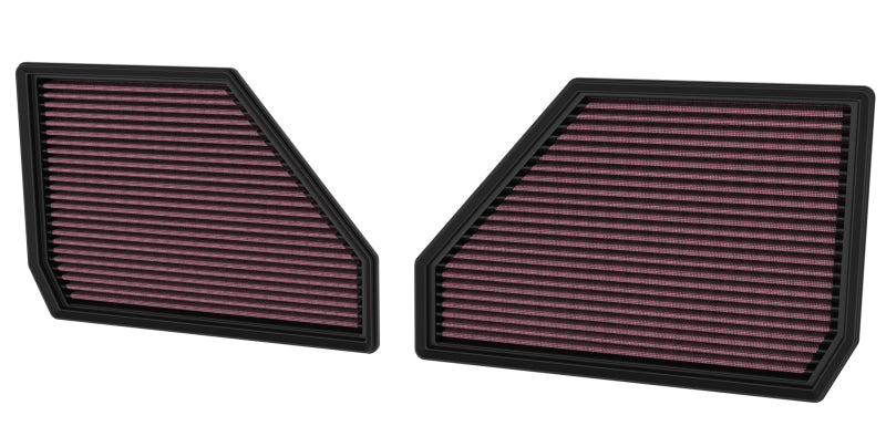 K&N Engineering 33-5144 High-Flow Replacement Air Filter for BMW X5 M, X5, X6 and X7