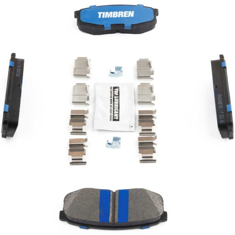Timbren BES Severe Duty Semi-Metallic Brake Pads for Lexus LX570, Toyota Tundra & More - Rear