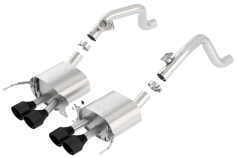 Borla 11869CB ATAK Axle-Back Exhaust System for 2014-2019 Chevrolet Corvette C7 6.2L V8