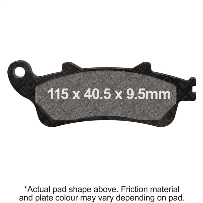 EBC Powersports FA281HH Double-H Sintered Front Left Brake Pads for 2015-2020 Kawasaki Vulcan S EN650