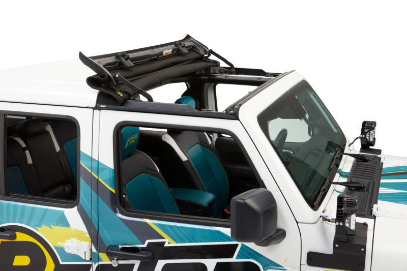 Bestop Sunrider for Hardtop – Jeep Gladiator 2020-2026 / Wrangler JL 2018-2026, Premium Black Twill