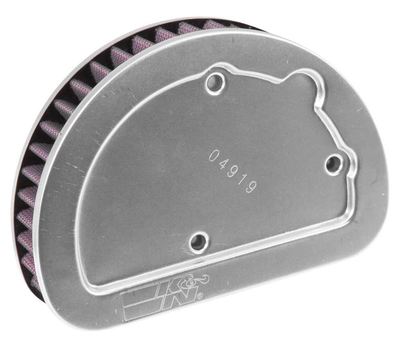 K&N Engineering High-Flow Motorcycle Air Filter knnHD-1614 for Select Harley-Davidson Models