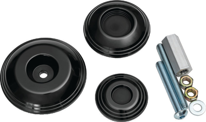 Kuryakyn Lodestar Rear Axle Sliders for BMW, Black – Part Number 3805