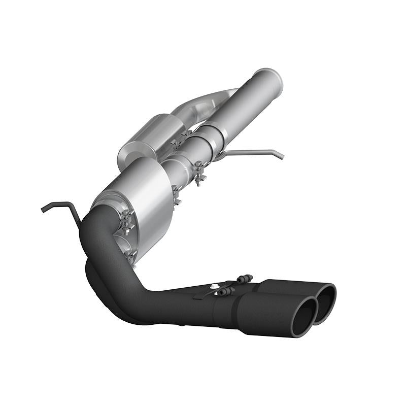 MBRP S5081BLK Armor BLK 3-Inch Cat-Back Exhaust System for Chevrolet Silverado and GMC Sierra 1500