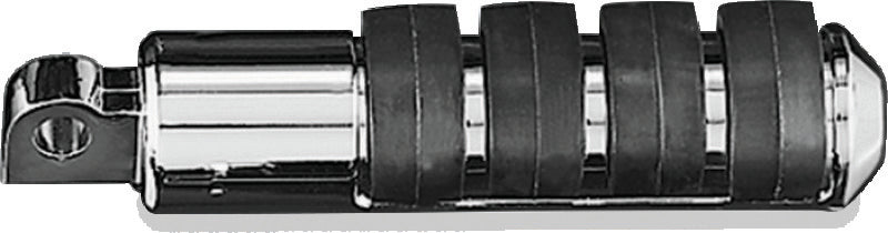 Kuryakyn Small ISO Longhorn Pegs with 1-Inch Extensions and Male Mount Adapter, Chrome Pair - Part 8024