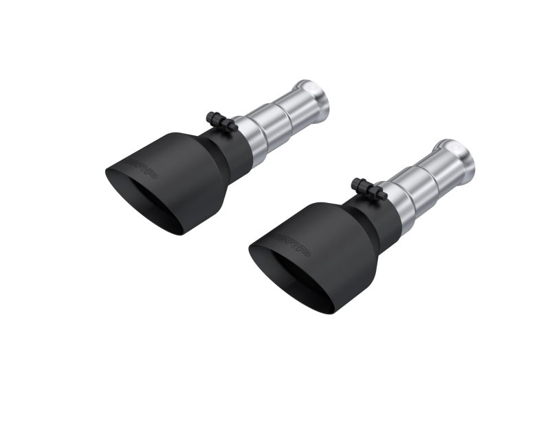 MBRP T5200BLK Armor BLK Dual-Wall Angle-Cut Exhaust Tips for 2009-2010 Ram 1500 Classic 5.7L Hemi