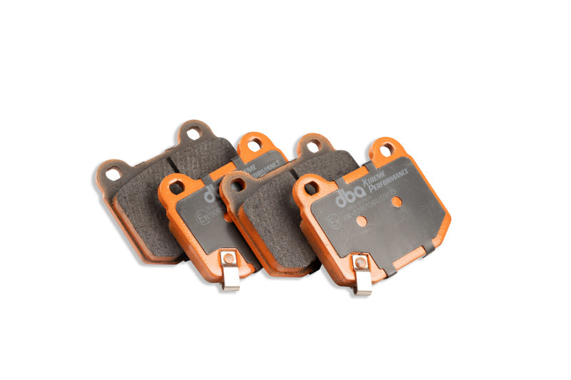 DBA DB1521XP Xtreme Performance Rear Brake Pads for Infiniti G35, Nissan 350Z and Mitsubishi Lancer