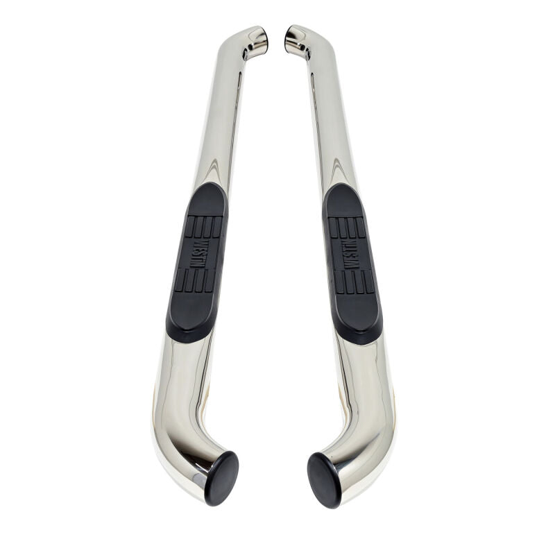 Westin E-Series 24-26 Inch Stainless Steel Nerf Step Bars for Toyota Tacoma
