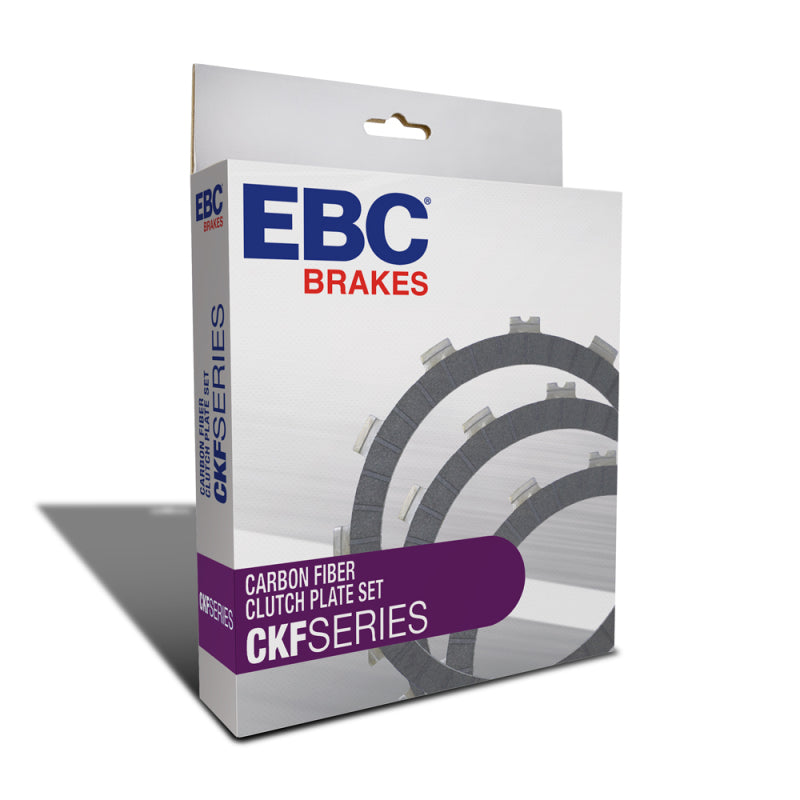 EBC Powersports CKF4438 Carbon Fiber Clutch Plate Set for 2000–2009 Kawasaki KX65