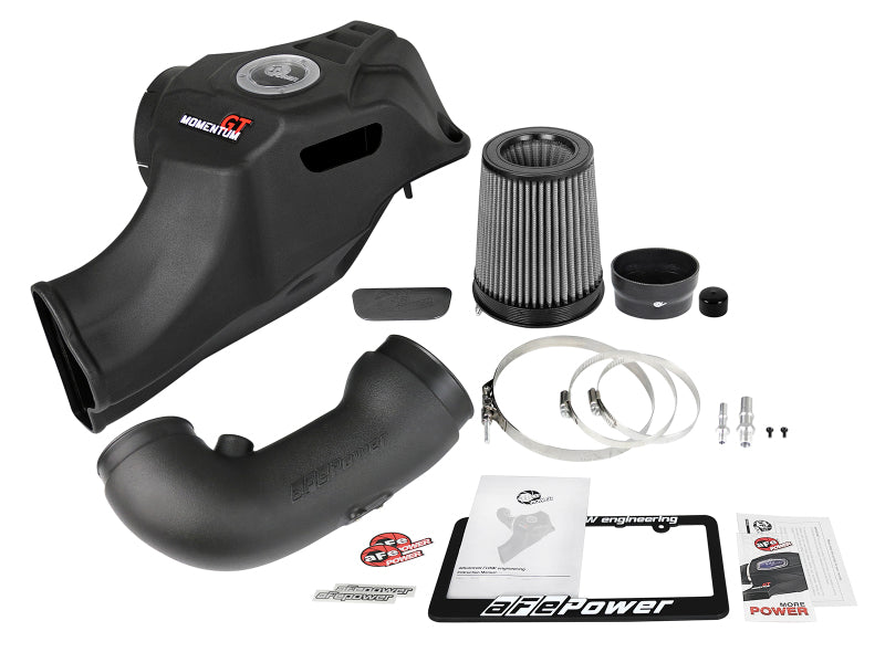 aFe POWER Momentum GT Cold Air Intake with Pro DRY S Filter for 2018–2023 Ford Mustang GT 5.0L V8, Part 50-70033D