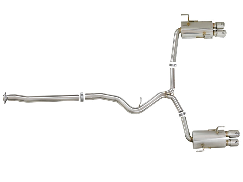 aFe Takeda 49-36801-P Dual Cat-Back Exhaust for 2015-2020 Subaru WRX and WRX STI