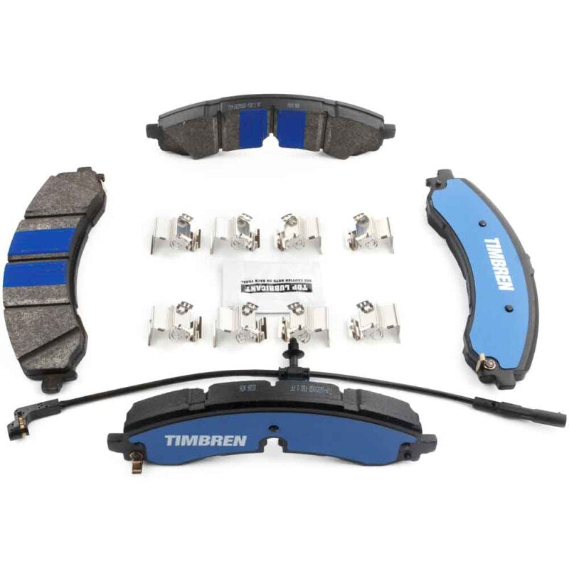 Timbren 20-26 Chevy Silverado 2500/3500 HD BES Severe Duty Semi-Metallic Brake Pads – Front & Rear