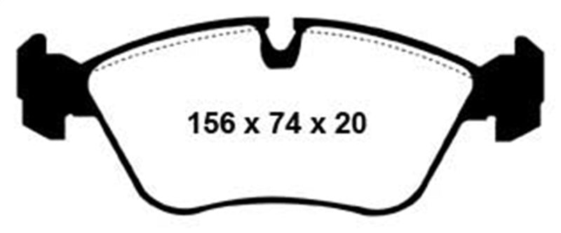 EBC Yellowstuff Brake Pad Sets
