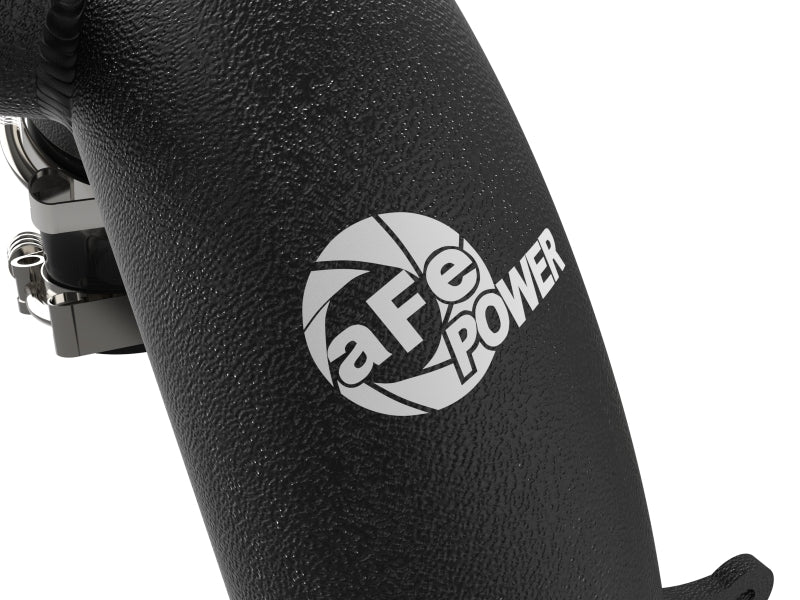 aFe POWER BladeRunner 3-Inch Aluminum Hot Charge Pipe, Black, Part Number 46-20578-B