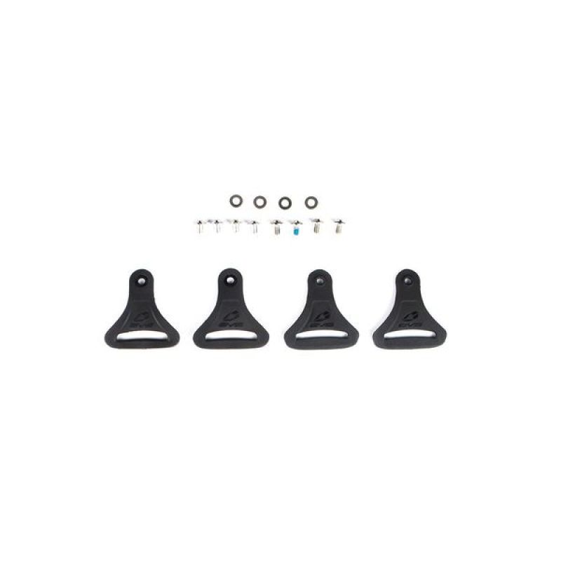 EVS evsKBRP-DR-PK Axis D-Rings Kit - Black
