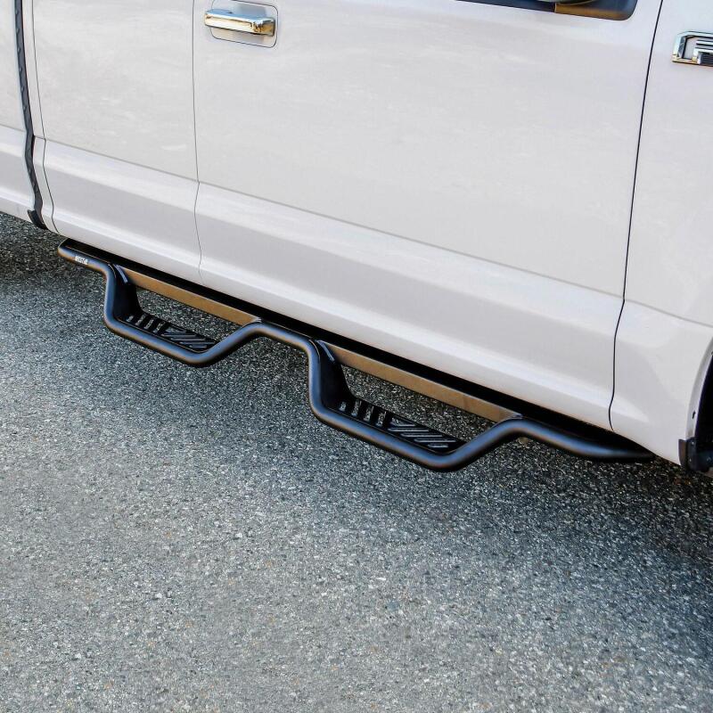 Westin Outlaw Drop Nerf Step Bars for Ford F-150, F-250, F-350 SuperCab – Textured Black, Part Number WES20-13935