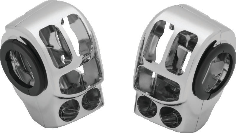 Kuryakyn 1748 Chrome Switch Housings for Harley-Davidson Touring Motorcycles