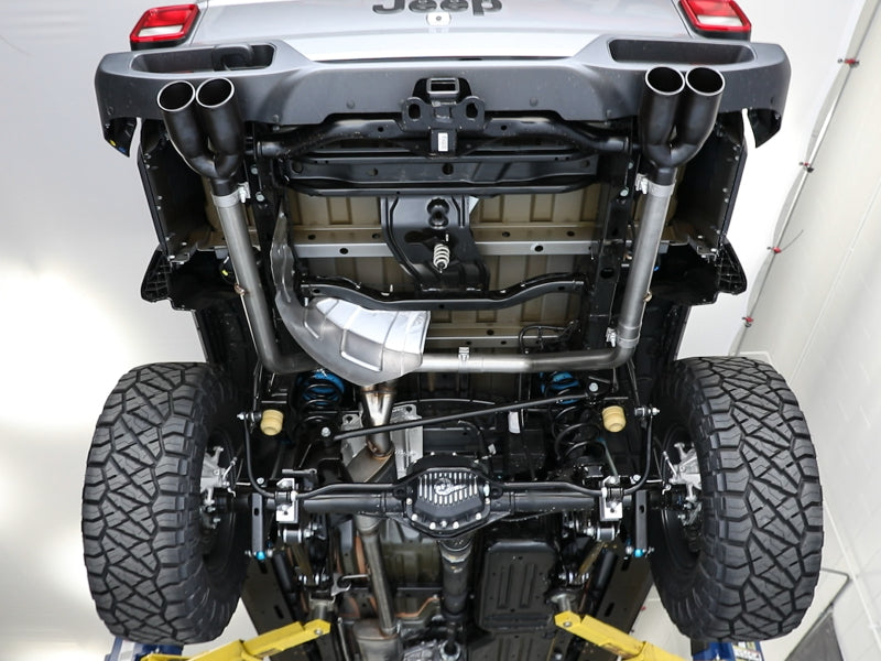 aFe POWER Vulcan Series Cat-Back Exhaust System, Part Number 49-38084-B, for 2020–2026 Jeep Gladiator 3.6L V6