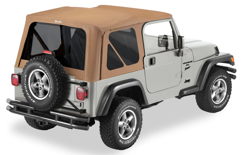 Bestop A-Top for OEM Jeep Wrangler TJ 1997-2002 – Spice with Tinted Windows (No Door Skins Included)