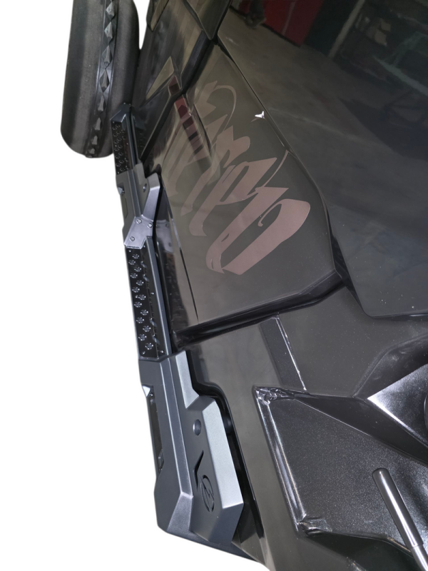 Elektric Offroad 2016+ Can-Am Defender MAX Rock Sliders – Heavy-Duty Side Protection for 4-Seat Models