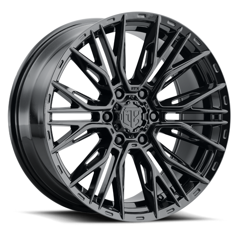 MTX Wheels Gangstar Gloss Black 20x9 Inch Alloy Wheel - 6x135 Bolt Pattern, 18mm Offset