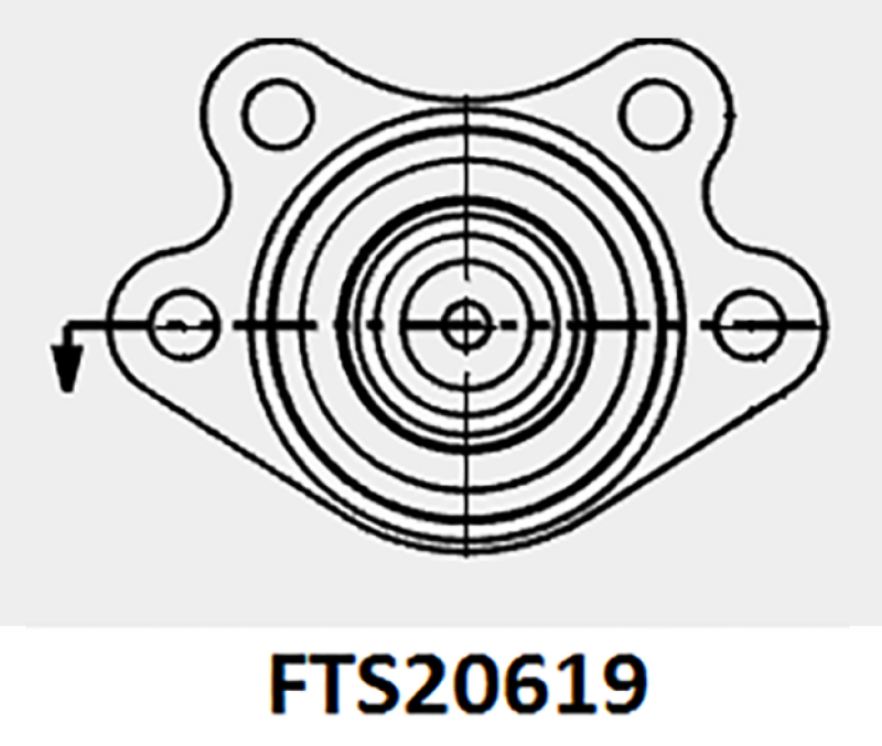 Fabtech - fabFTS20619 - GM 1500 Upper Ball Joint