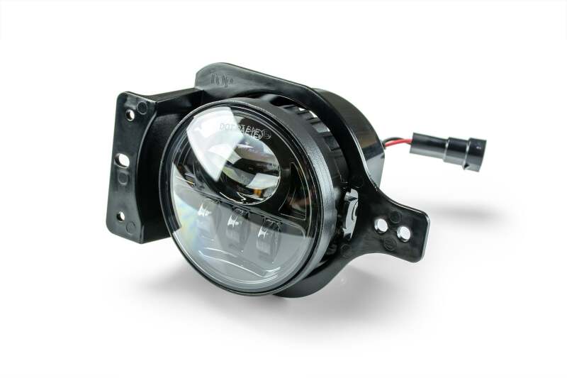 DV8 Offroad LED Fog Lights for 2018-2025 Jeep Wrangler JL and Gladiator JT, Part Number dveBCFLJL-01