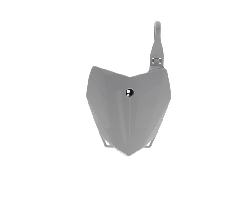 Acerbis 10+ Kawasaki KLX110/110L Front Number Plate - Gray